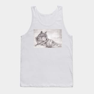 Wild wolf Tank Top